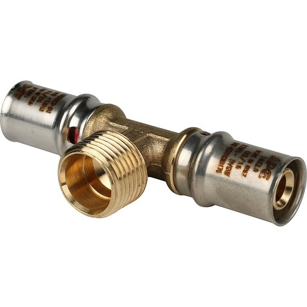 Тройник пресс 16 х 1/2Н   STOUT   SFP-0008-161216
