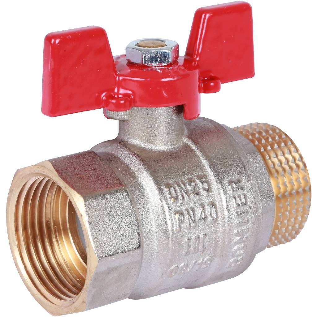 Кран шар. (бабочка) 1ВН ROMMER RBV-0004-0210225
