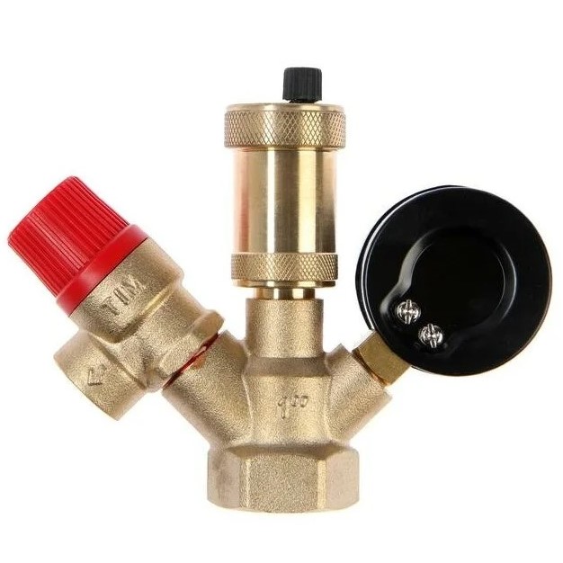 Группа безопасности котла 1 (3bar) Мини Эконом JH1024-3std