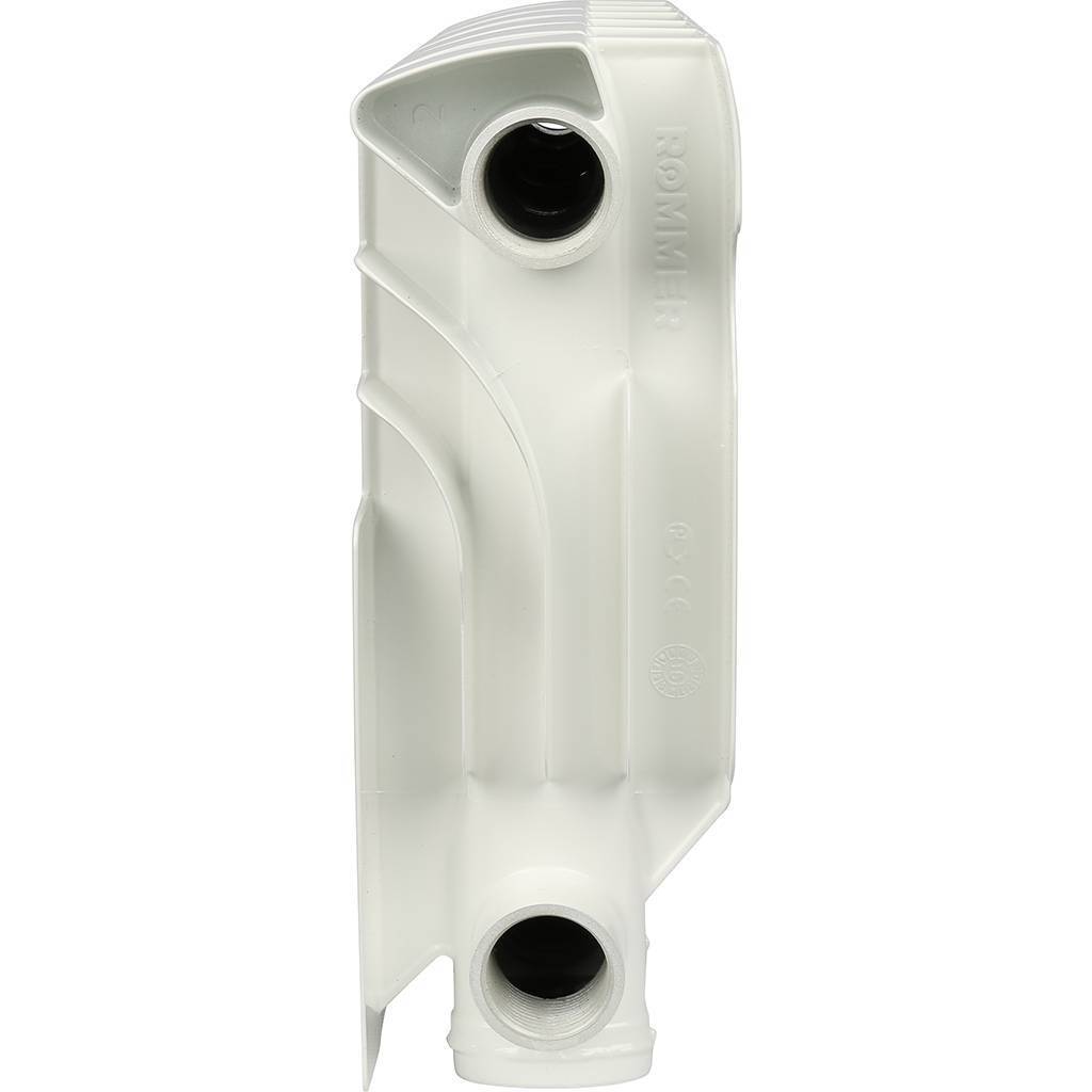 Радиатор AL 200 х 100 ROMMER Plus RAL-3210-020010