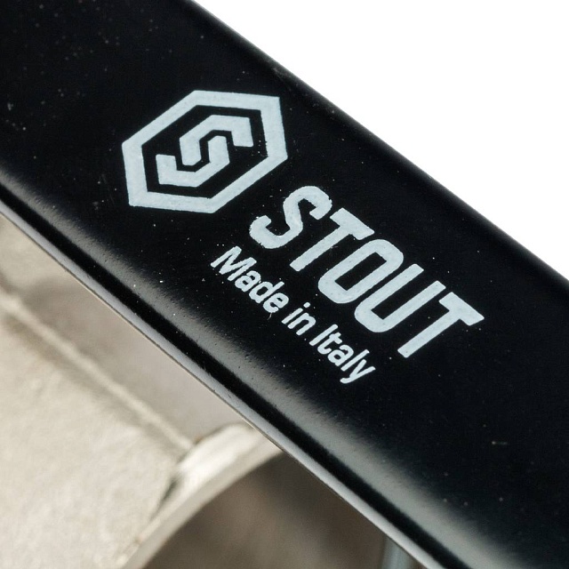 Кран шар. (ручка) 2ВН STOUT SVB-0003-000050