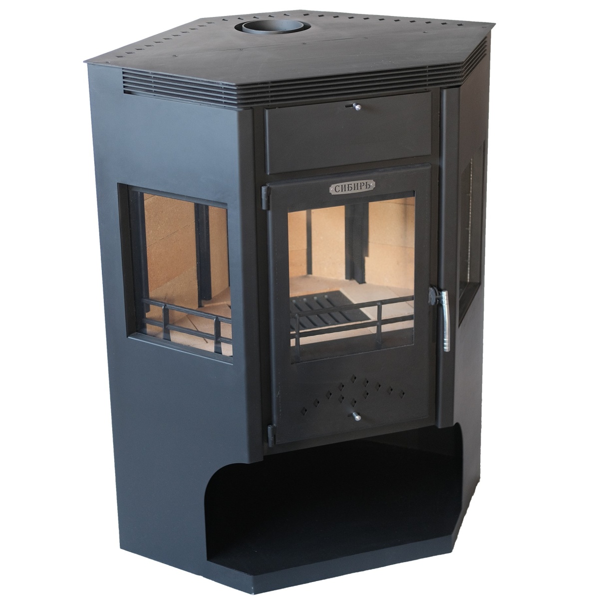 Печь-камин "СИБИРЬ" - 15
