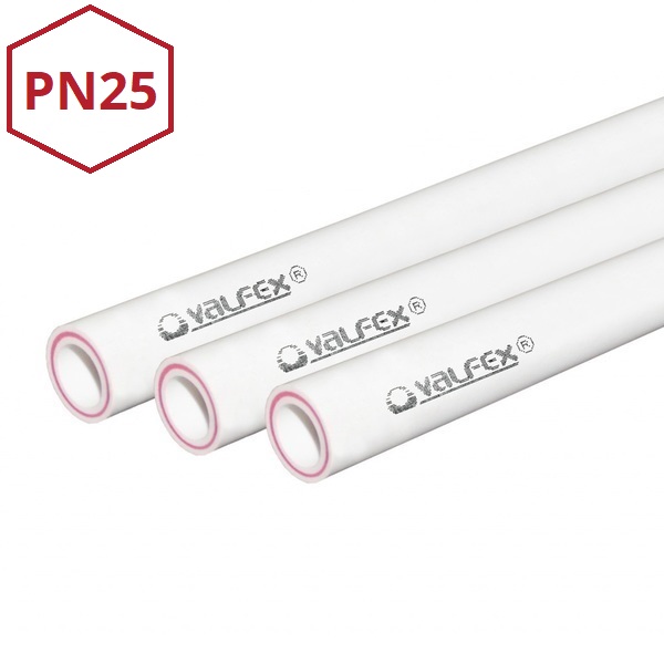 Труба стекловолокно PPR 40 (PN25) (1 метр) Valfex   10106040 (40)