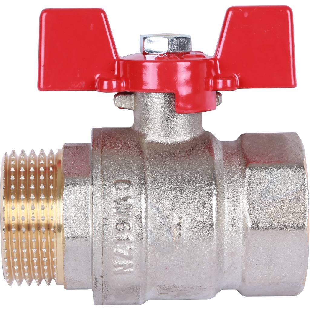 Кран шар. (бабочка) 1ВН ROMMER RBV-0004-0210225
