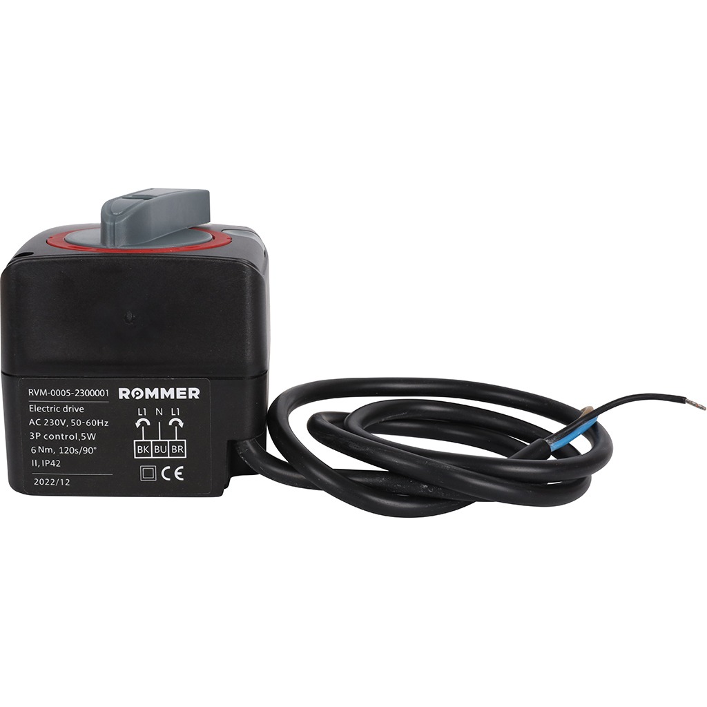 Сервопривод 230V 120s ROMMER RVM-0005-230001