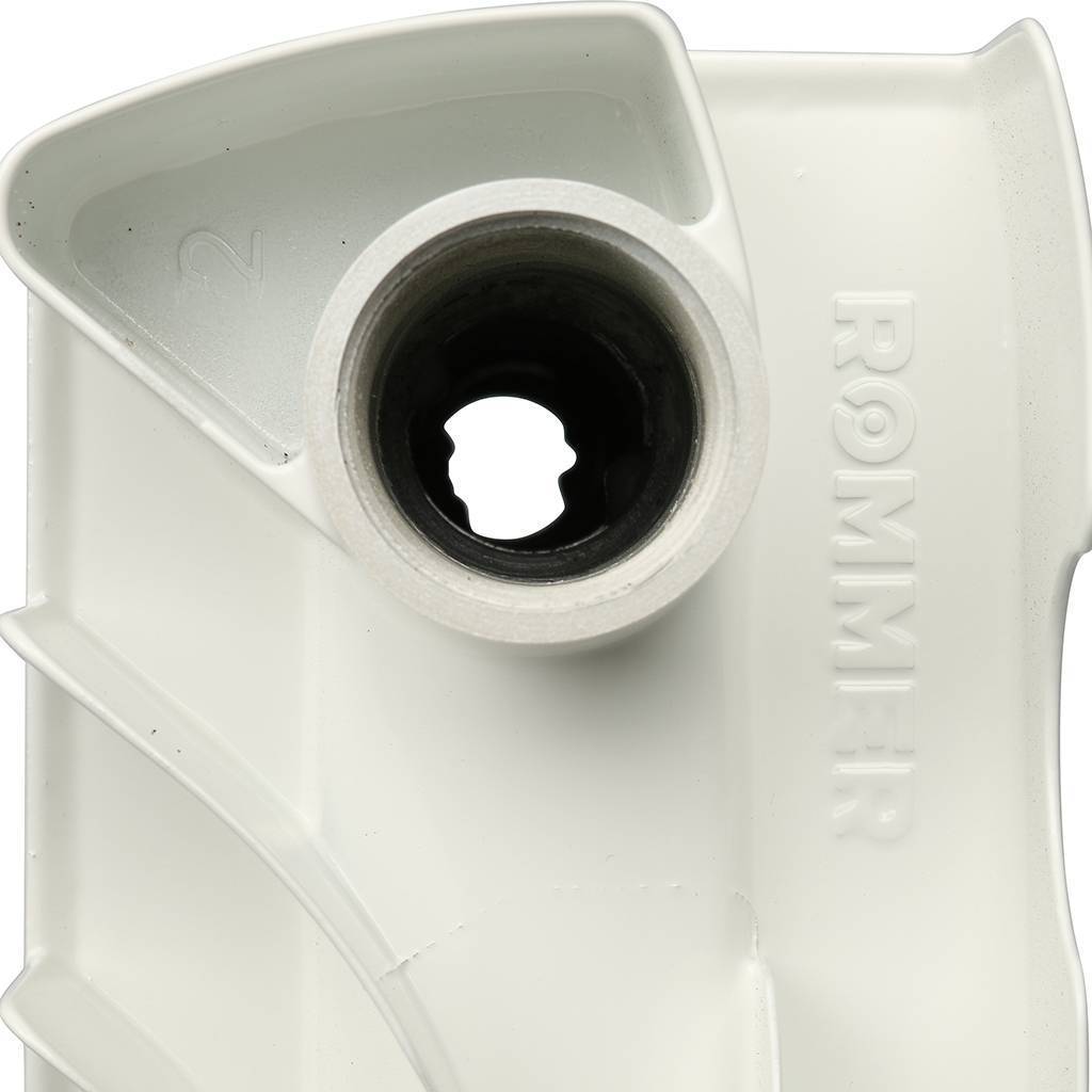 Радиатор AL 200 х 100 ROMMER Plus RAL-3210-020010