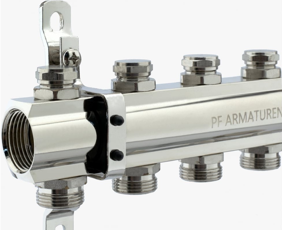Блок коллект. с зап. клап. 1 х 3/4 9 вых. ProFactor PF MB 804.9