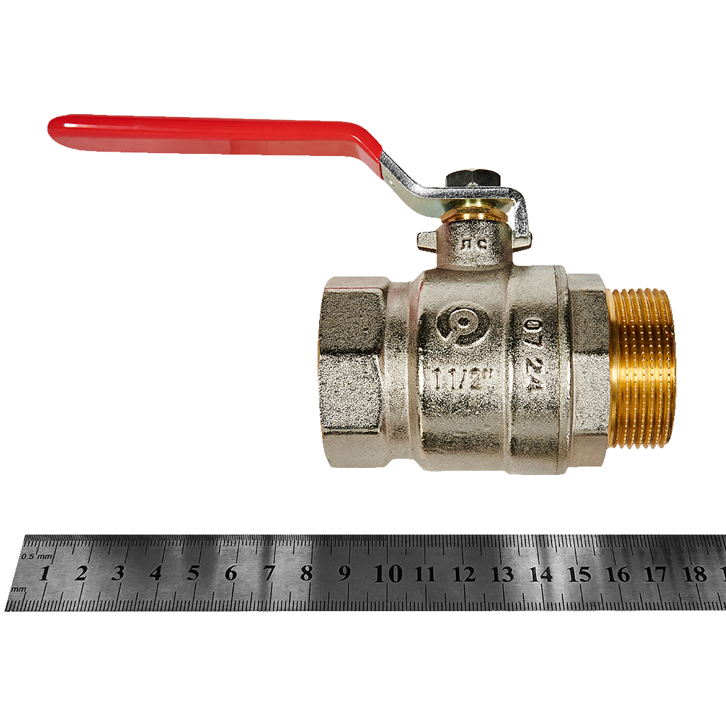Кран шар. (ручка) 1-1/2ВН ROMMER RBV-0002-2210340