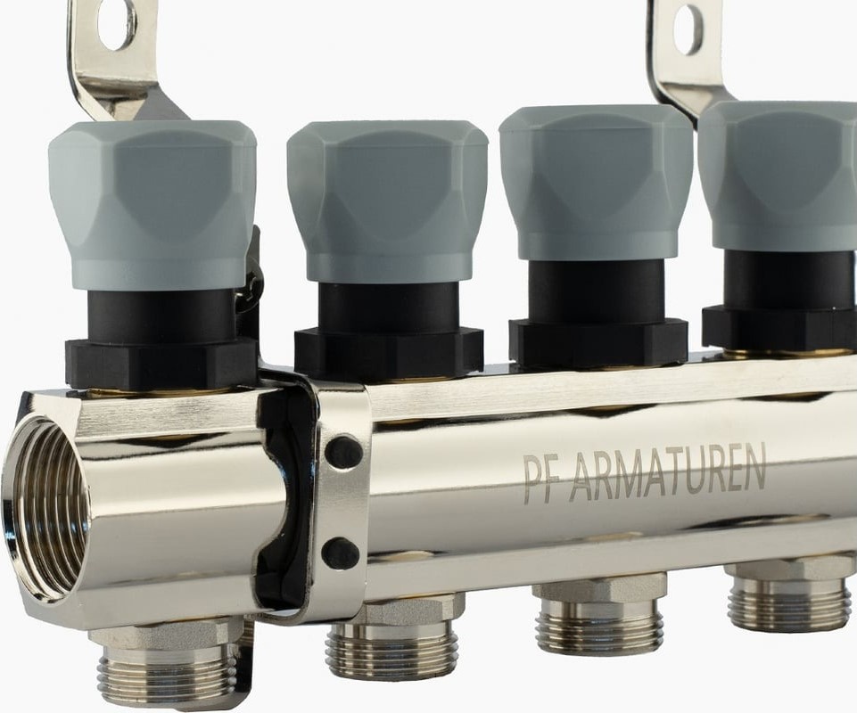 Блок коллект. с зап. клап. 1 х 3/4 9 вых. ProFactor PF MB 804.9