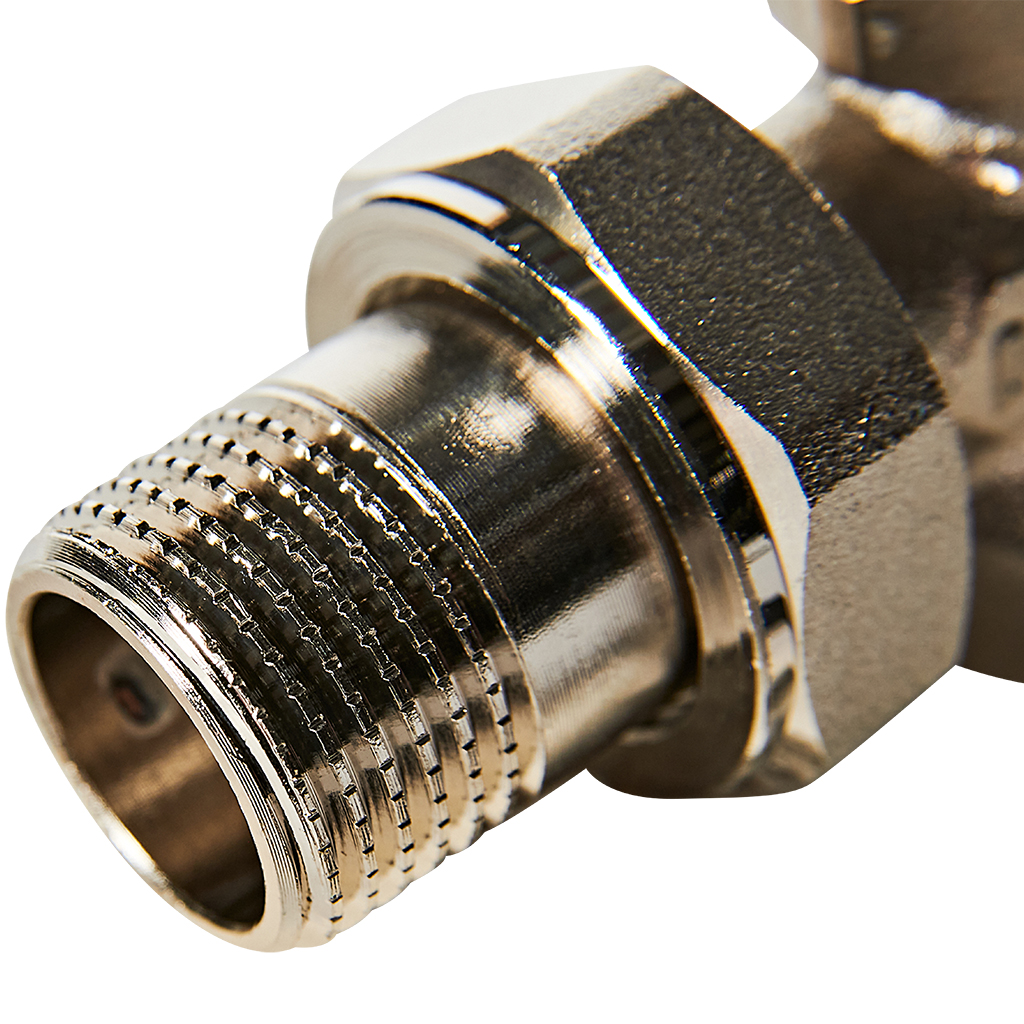 Вентиль настроечный америк. угловой 1/2 ROMMER RVL-0002-100015