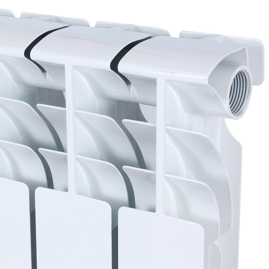 Радиатор BIMETAL 500 х 100 ROMMER Plus (RAL9016)