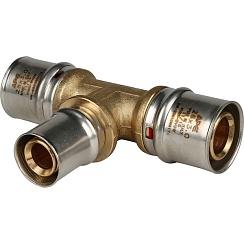 Тройник пресс 26 х 20 х 26 STOUT SFP-0005-262026