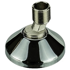 Эксцентрик к смесителю 1/2 х 3/4 с декор. чашкой