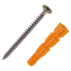 Дюбель+саморез (6*40)