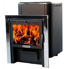 Печь банная "КУБАНЬ" со стеклом 350 х 250