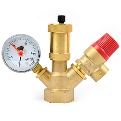 Группа безопасности котла 1 (3bar) Мини Эконом JH1024-3std