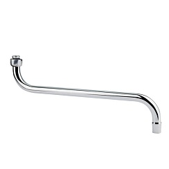 Гусак ванна S-образный 40 см