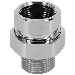 Американка полотенц. прям 1/2 хром SMART SMT727ORSCН6604