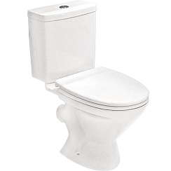 Унитаз-компакт Лига (косой вып.;сид.полипропилен.) SANTEK