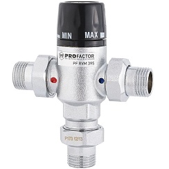 Смеситель термостатический 3/4 ProFactor 38-60С  PF RVM 395.20