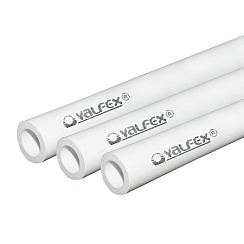 Труба PPR 40 (PN20) (1 метр) Valfex   10102040  (40)