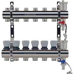 Блок коллект. с зап. клап. 1 х 3/4 8 вых. ProFactor   PF MB 804.8