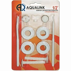 Комплект пробок 1/2 (с 2 кронштейнами) AQUALINK 11 пр.   03427