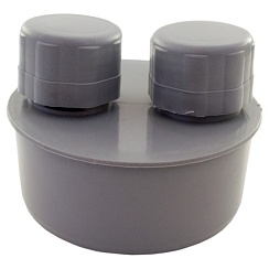 Клапан воздушный канал. 110 мм с 2 выходами