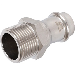 Переходник пресс нерж. 22х1 ВН ROMMER RSS-0021-000221