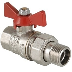 Кран шар. америк. (бабочка) 3/4 VT 227