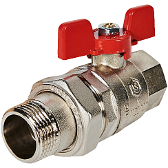 Кран шар. америк. (бабочка) 1 STOUT   SVB-1007-200025