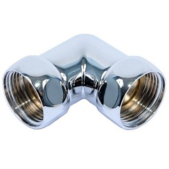 Американка полотенц. угловая 1 х 1/2 ВВ хром SANITAN   1740SCS1004