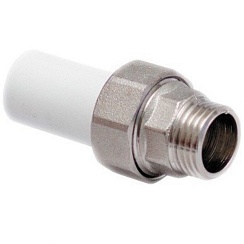 Муфта комб. разъем. трубная PPR 20 х 1/2В (латунь) Valfex   10157015