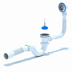 Обвязка на ванну с гофрой 40х50 АНИ Е 155