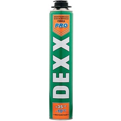 Пена монтажная DEXX 750 мл PRO Всесезонная 41126