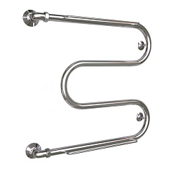 Пол/сушитель  Нерж.М-обр. Лигро 60х50  3/4" с полкой