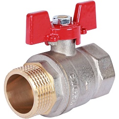 Кран шар. (бабочка) 1ВН ROMMER   RBV-0004-0210225