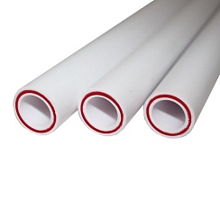 Труба стекловолокно PPR 32 (PN25) (1 метр) КОНТУР