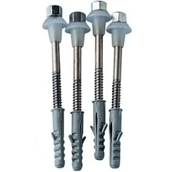 Крепление унитаза 4 шпильки