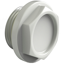 Пробка рад. алюм. глухая прав.