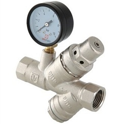 Клапан подпитки автомат с маном. 1/2 Valtec   VT.515.N.04