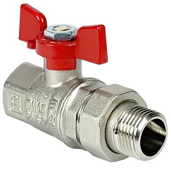 Кран шар. америк. (бабочка) 1 VALFEX PREMIUM  VF.227.NB2.100.PREMIUM