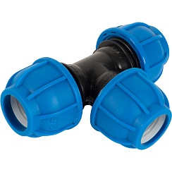 Тройник пищевой обжим. 25х90 ТПК Valfex   1210012252525