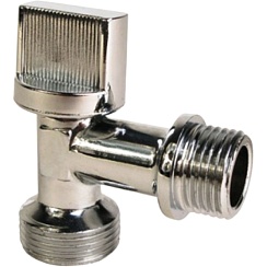 Кран шар. угловой 1/2 х 3/4 НН AQUALINK   01331