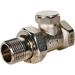 Вентиль настроечный америк. прямой 1/2 ROMMER RVL-0001-100015