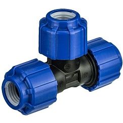 Тройник пищевой переход. обжим. 32х25х90 ТПК