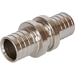 Муфта соединительная равнопроходная 20 STOUT никель SFA-0003-002002