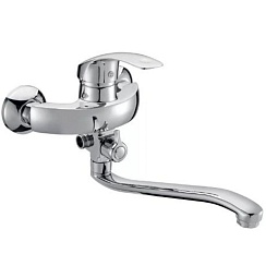 Смеситель для кухни CALORIE  пристенный (изогнутый) 2034 A03