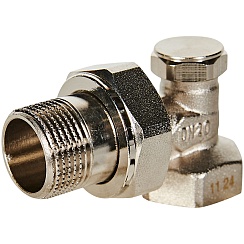 Вентиль настроечный америк. угловой 3/4 ROMMER RVL-0002-100020