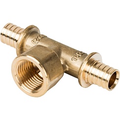 Тройник 16 х 1/2В STOUT   SFA-0028-001612
